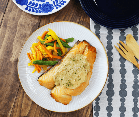 Saikyo Miso Marinated Salmon Butter Saute
