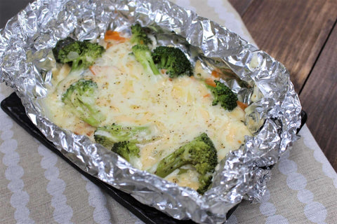 Baked Shimesaba in Foil