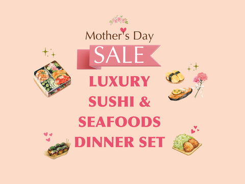 Mother's day Luxury Sushi & Seafoods Dinner Set(20 Items)