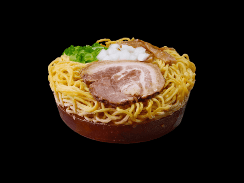 Frozen Shoyu Ramen with tender pork belly cha-shu and green onions