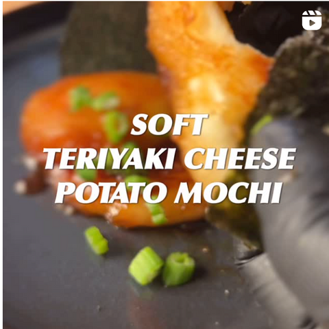 Soft Teriyaki Cheese Imo Mochi🥔