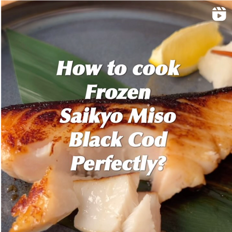 🚨 How to Cook Frozen Black Cod Saikyo Miso-Marinated Grilled Fish Without a Grill! 🐟✨