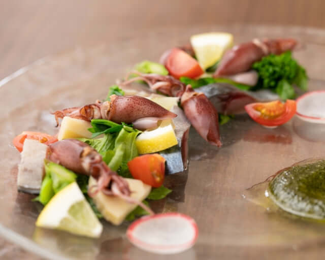 Shimesaba Rice Bowl Shimesaba Carpaccio