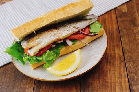 Turkish Shimesaba sandwich