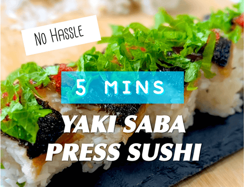 🐟 YAKI SABA PRESS SUSHI 🍣