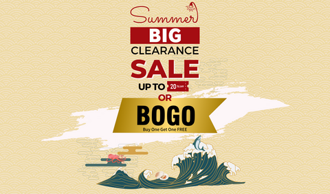 Summer BIG Clearance Sale [ Up to 20%OFF and BOGO ]