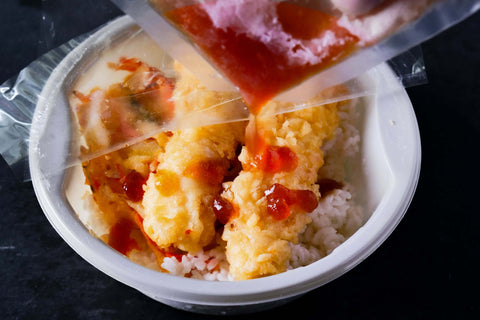 Kaisen Yasai Tempura Bowl (Vegetable Tempura & Shrimp Tempura Rice Bowl)