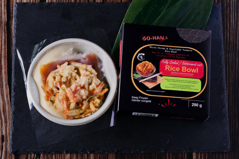 Ebi Kakiage Rice Bowl (Shrimp & Veg. Bird Nest Tempura Rice Bowl)