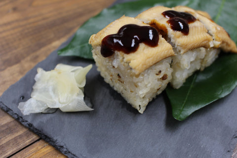 Simmered Congo Eel (Anago) Pressed Sushi