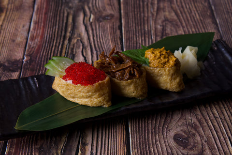 Inari (seasoned deep fried tofu pocket)
