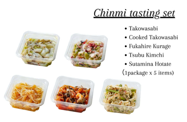 Chinmi tasting set